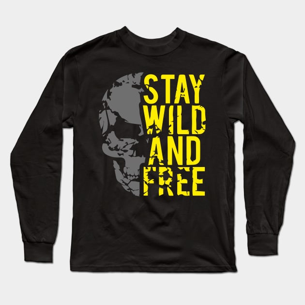 Stay wild and free Long Sleeve T-Shirt by ivaostrogonac